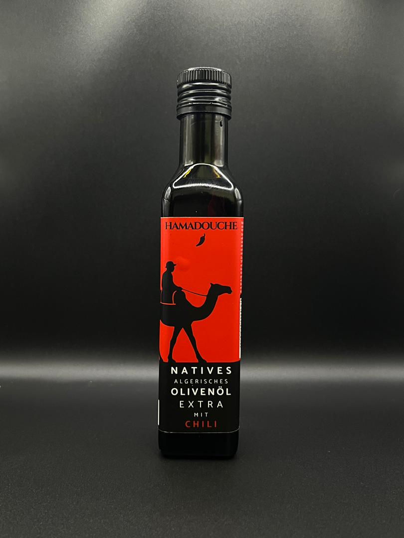 Chili Olivenöl Extra Nativ – Gourmet Infused Olive Oil 250ml