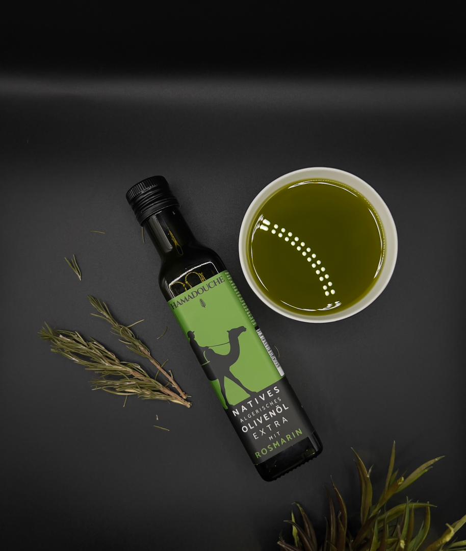 Rosmarin Olivenöl Extra Nativ – Gourmet Infused Olive Oil 250ml
